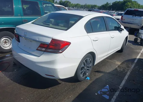 2013 Honda Civic Ex z USA, uszkodzony, nr VIN 19XFB2F8XDE017558